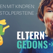 Meditieren mit Kindern: Fallstricke. Bild: Kind steht Kopf bei Meditation